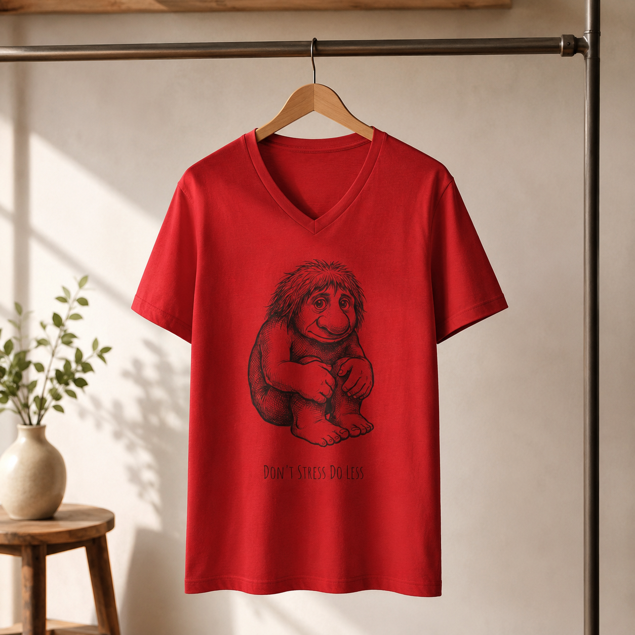 The Lingerer V-Neck UNISEX T-Shirt