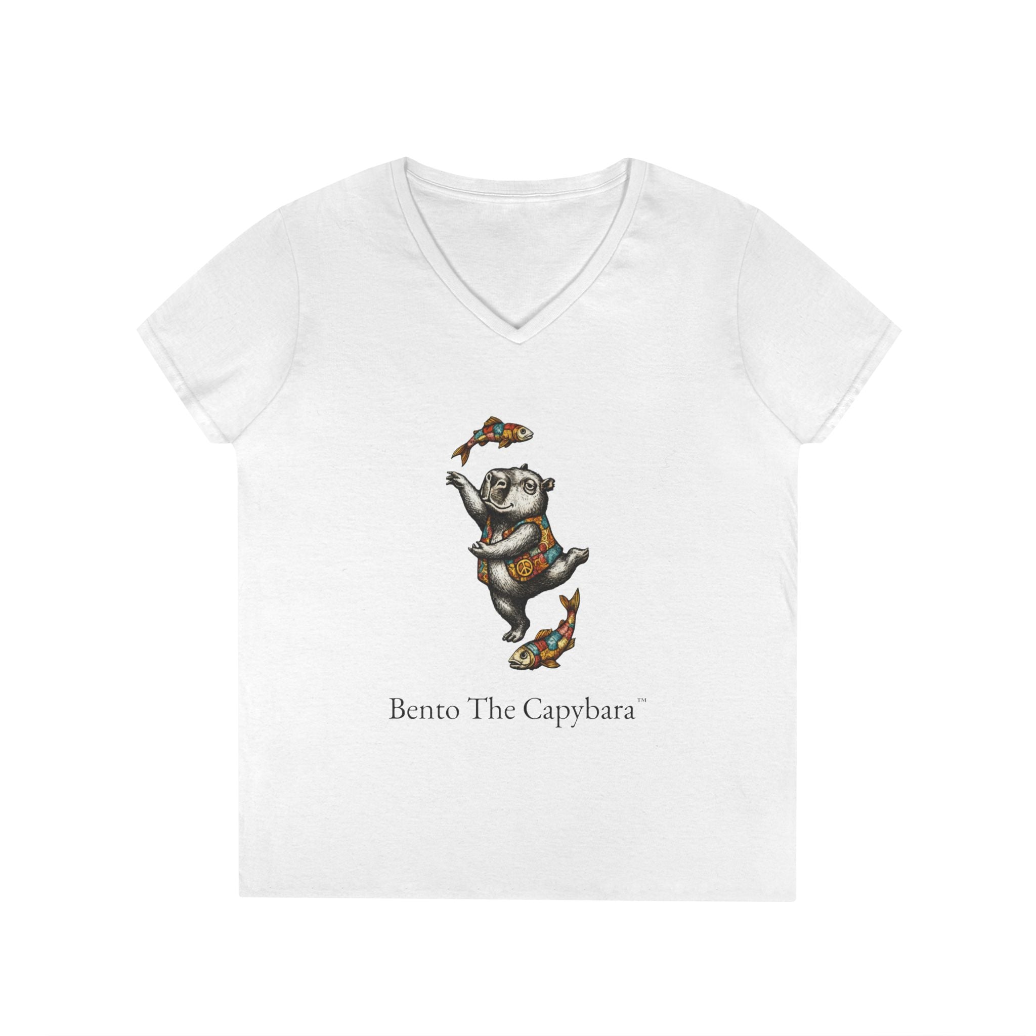 Capybara Cafe Koi Women's T-Shirt