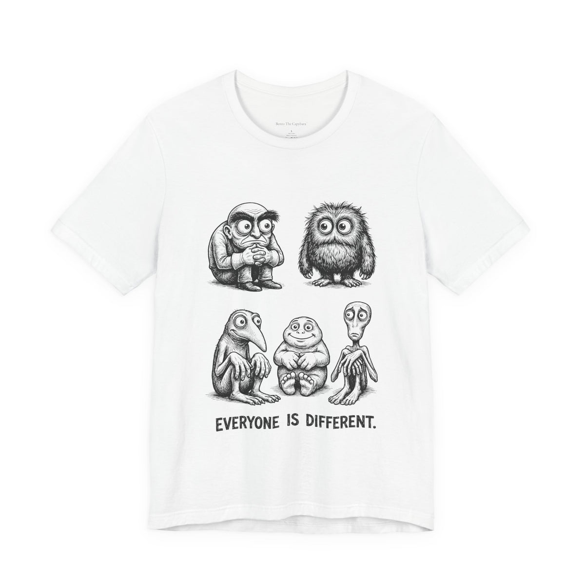 No Two Alike Round Neck T-Shirt