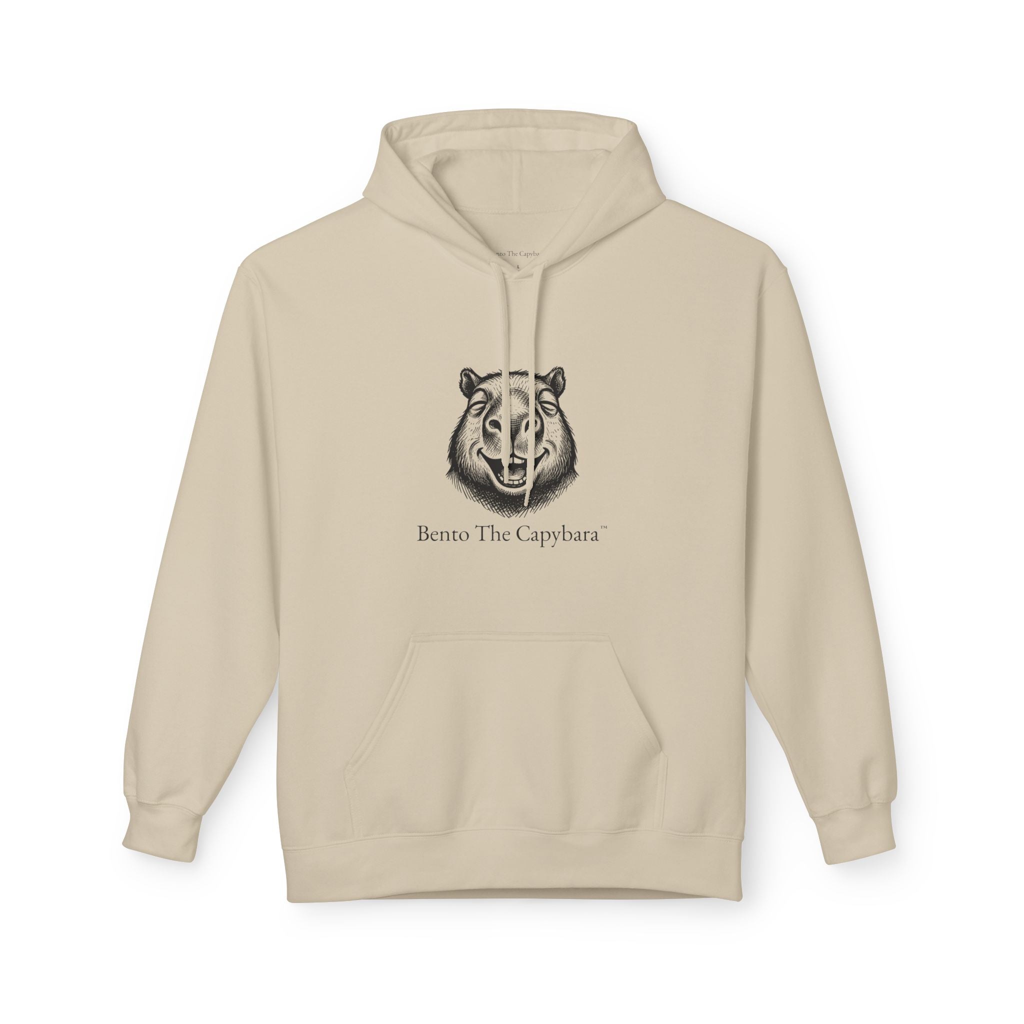 Bento The Capybara Men's Fleece Hoodie