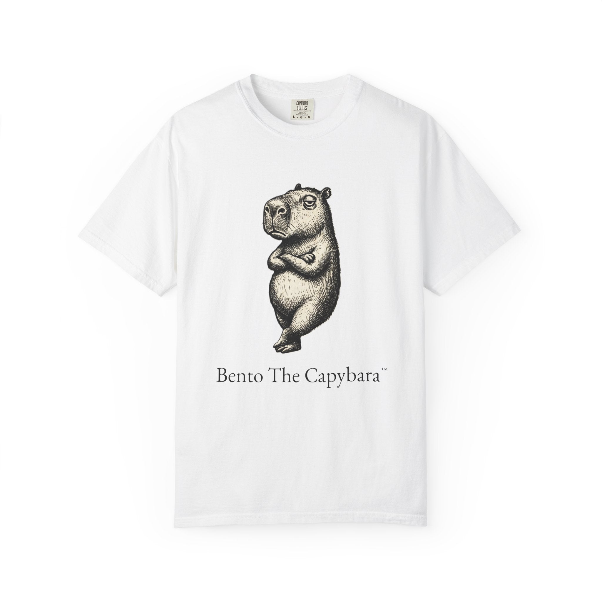 Bento The Capybara Garment-Dyed T-Shirt