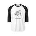 Spirit Toad 3/4 Sleeve Raglan Baseball Shirt