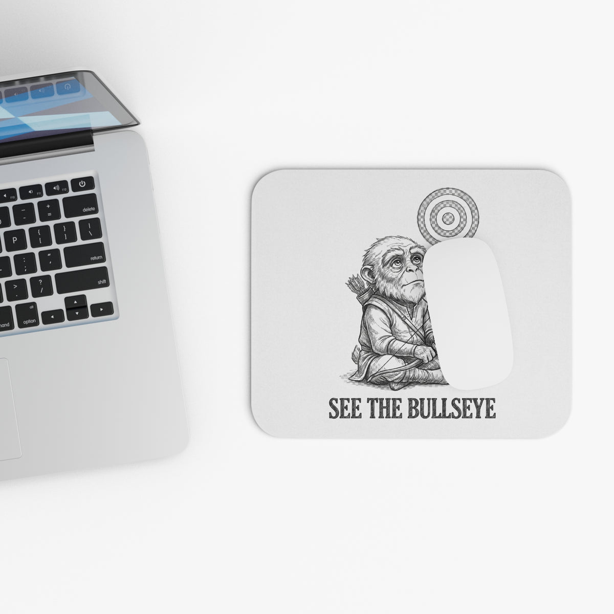 See the bullseye - Mouse Pad