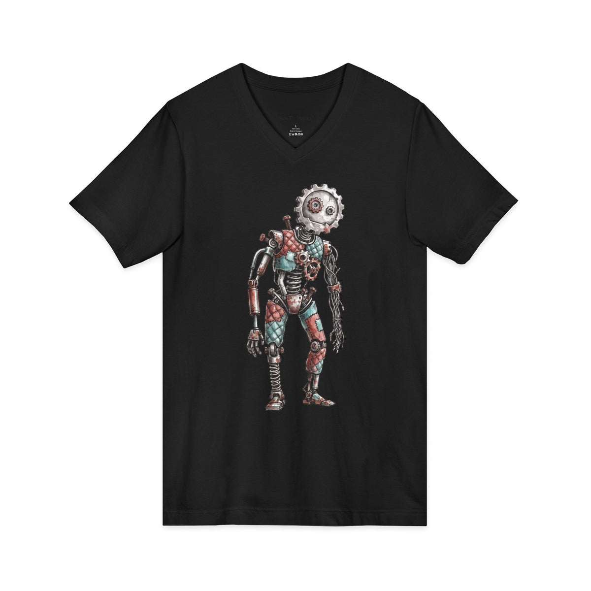 The Mended Machine V-Neck T-Shirt