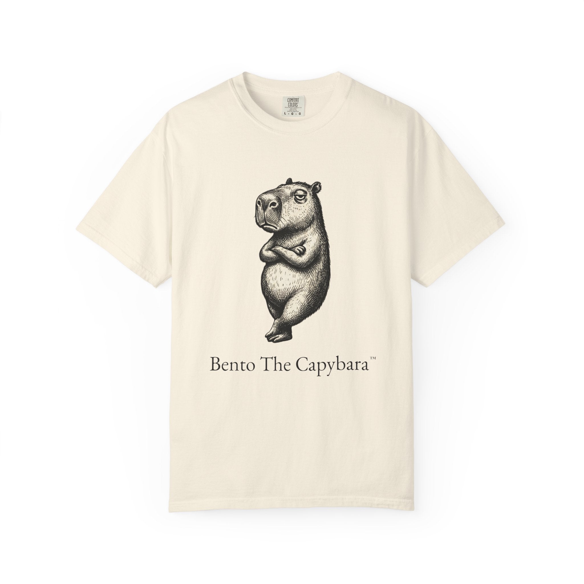 Bento The Capybara Garment-Dyed T-Shirt