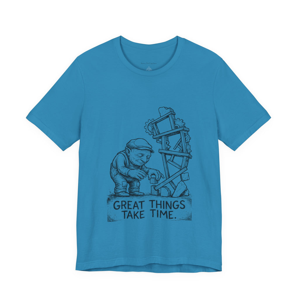Built Slowly Round Neck T-Shirt