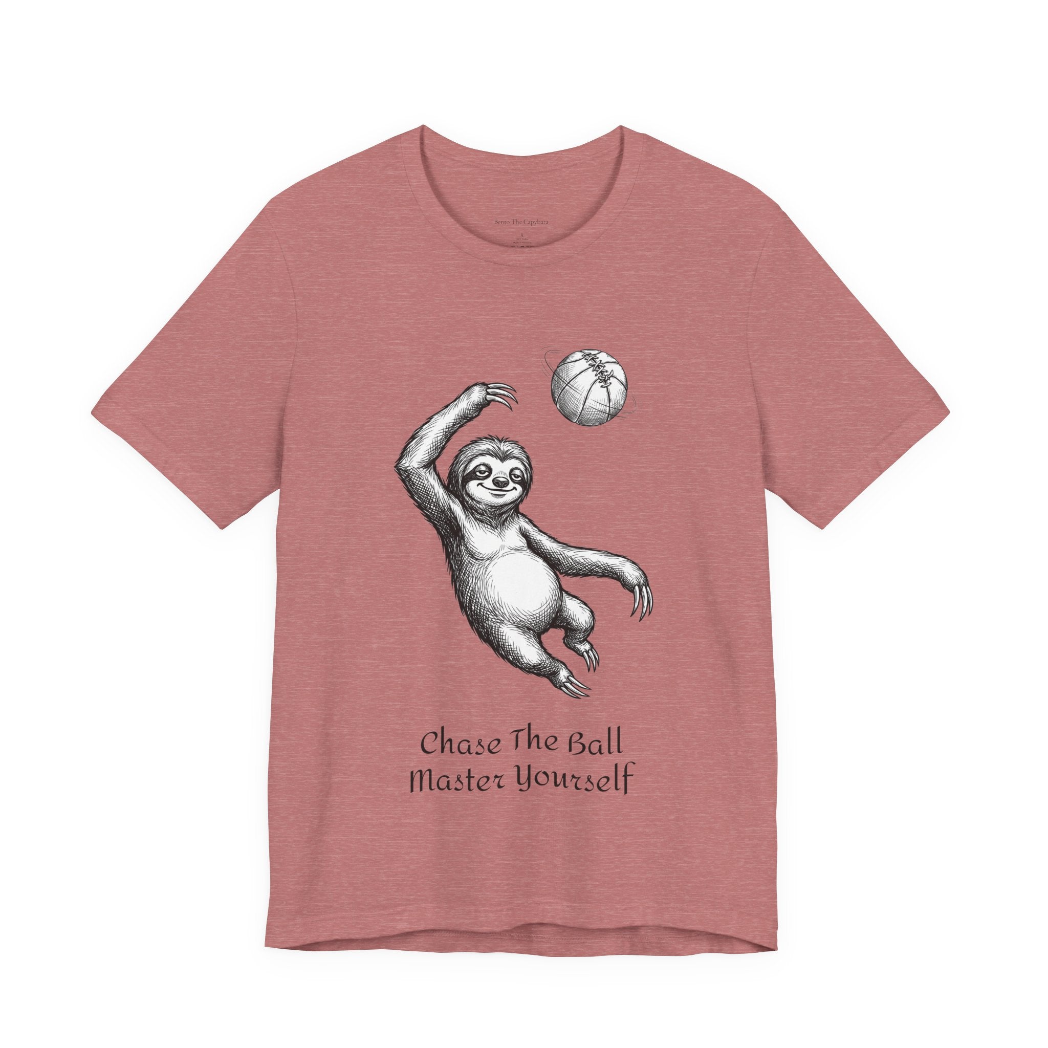 Chase The Ball. Master Yourself - Men's T Shirt