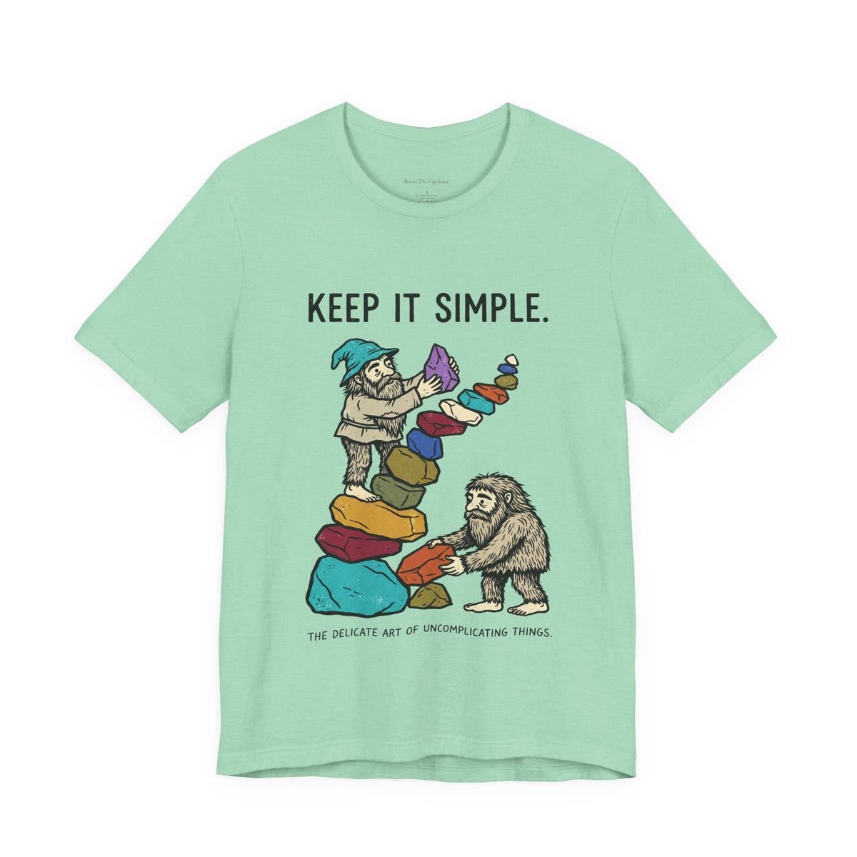 Keep It Simple UNISEX Round Neck T-Shirt