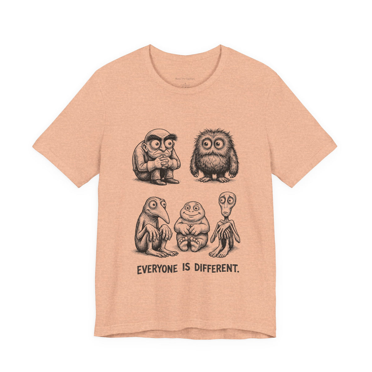 No Two Alike Round Neck T-Shirt