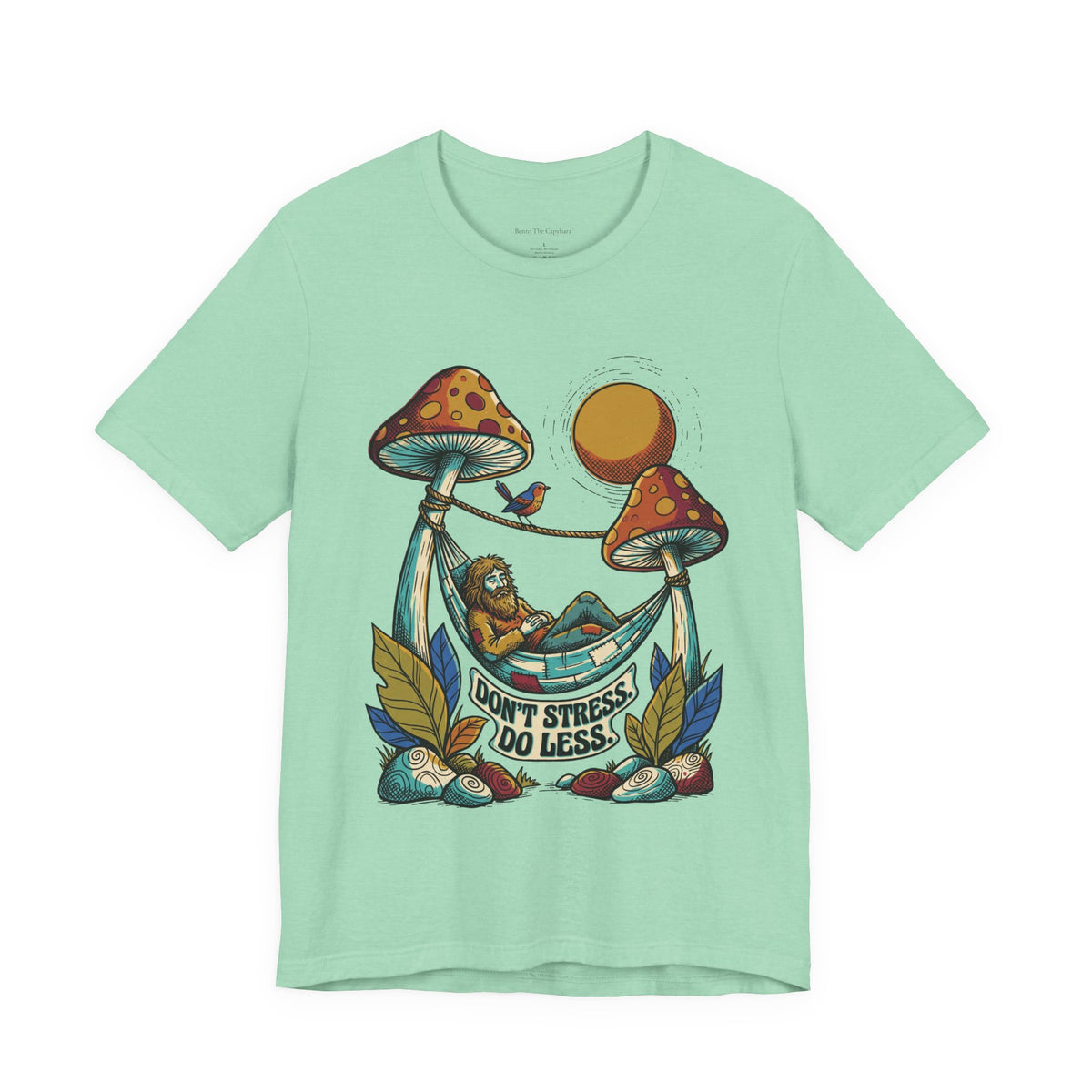 Don't Stress UNISEX Graphic Round Neck T-Shirt