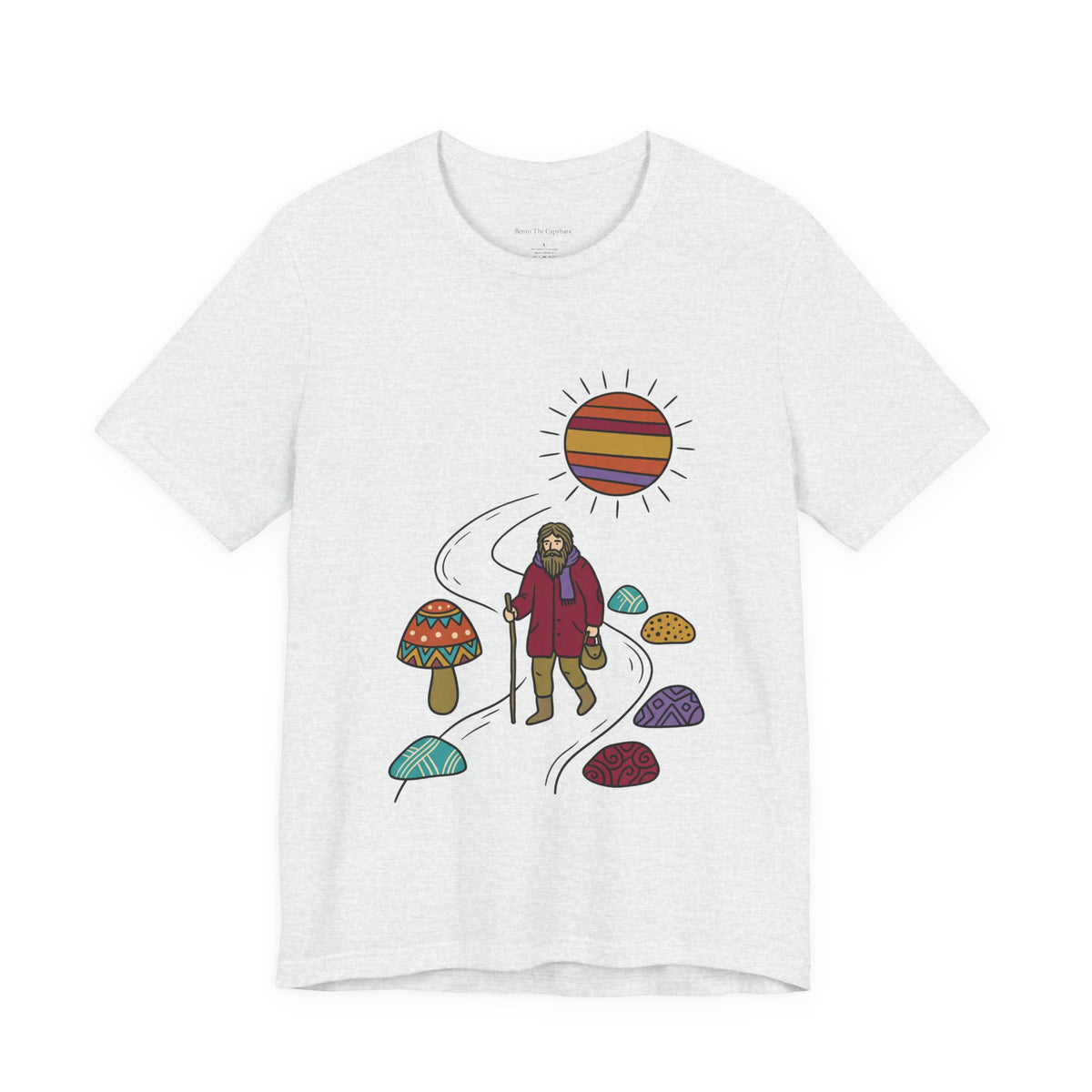 Wandering Through Wonder — Unisex Graphic Round Neck T-Shirt