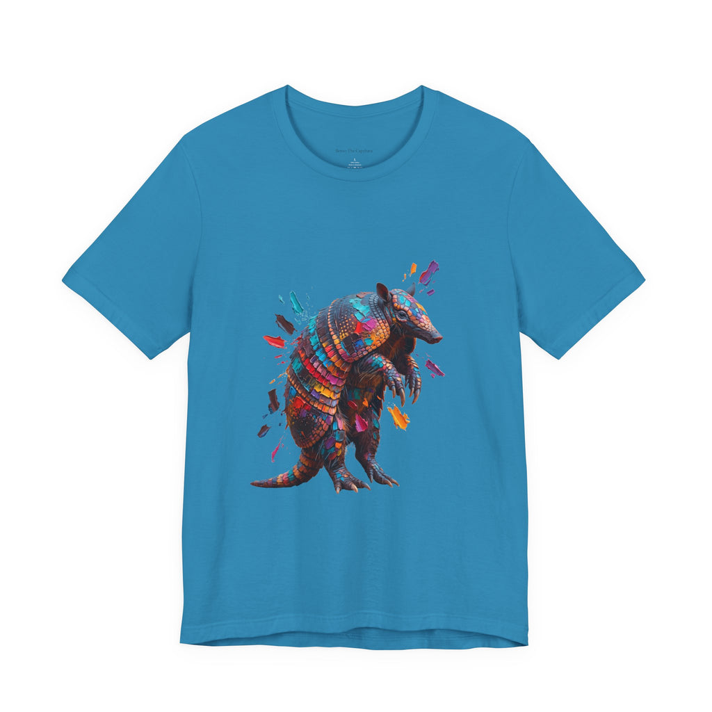 Armored in Color Round Neck T-Shirt