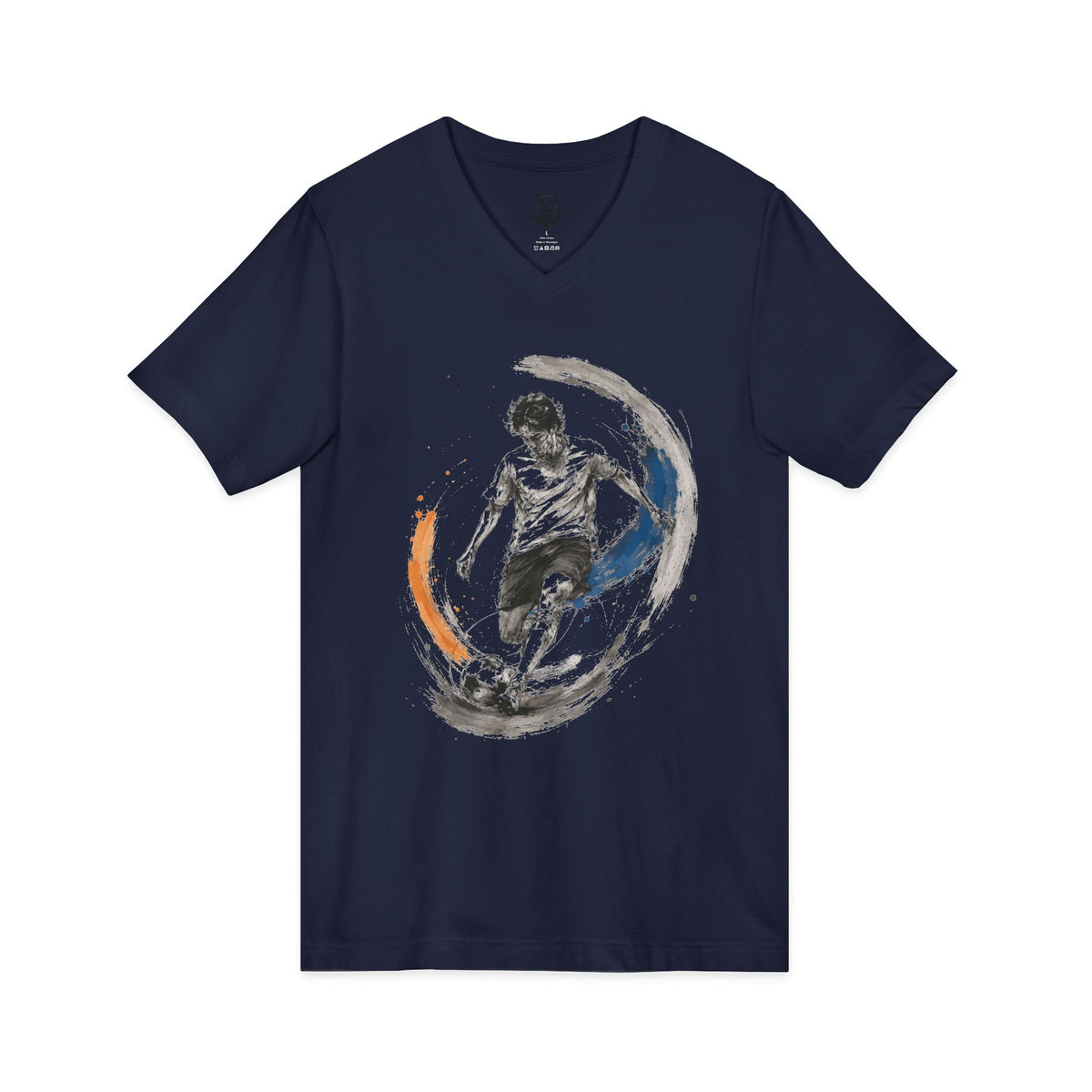 Chase the Ball. Master Yourself - Men's V-Neck T-Shirt
