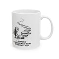 A Journey of a Thousand Miles Ceramic Mug – 11 oz