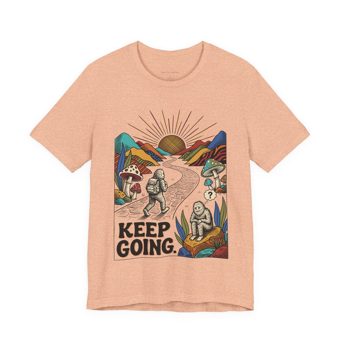 Keep Going UNISEX Round Neck T-Shirt
