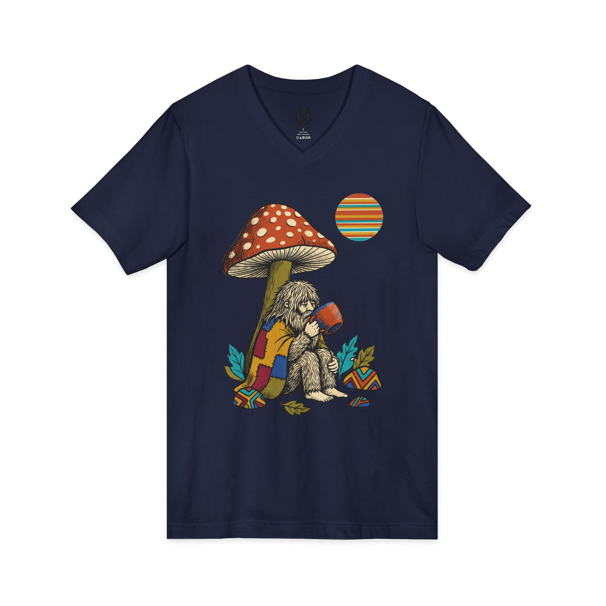 Mushroom Break — Men's V-Neck T-Shirt