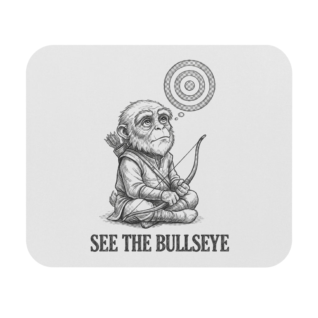 See the bullseye - Mouse Pad