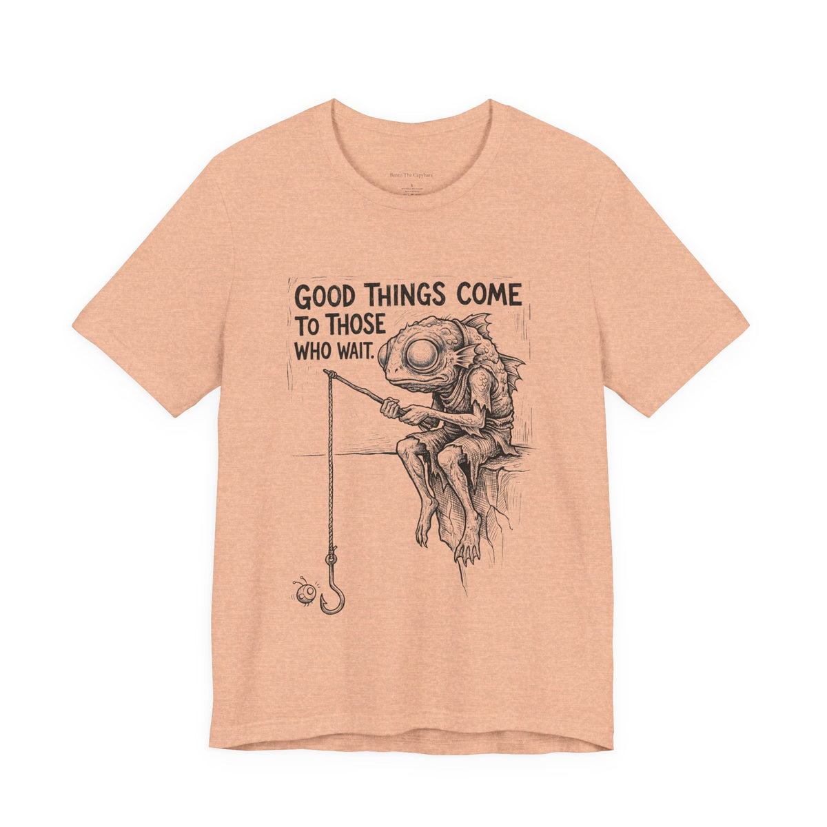 The Waiting Game Round Neck T-Shirt