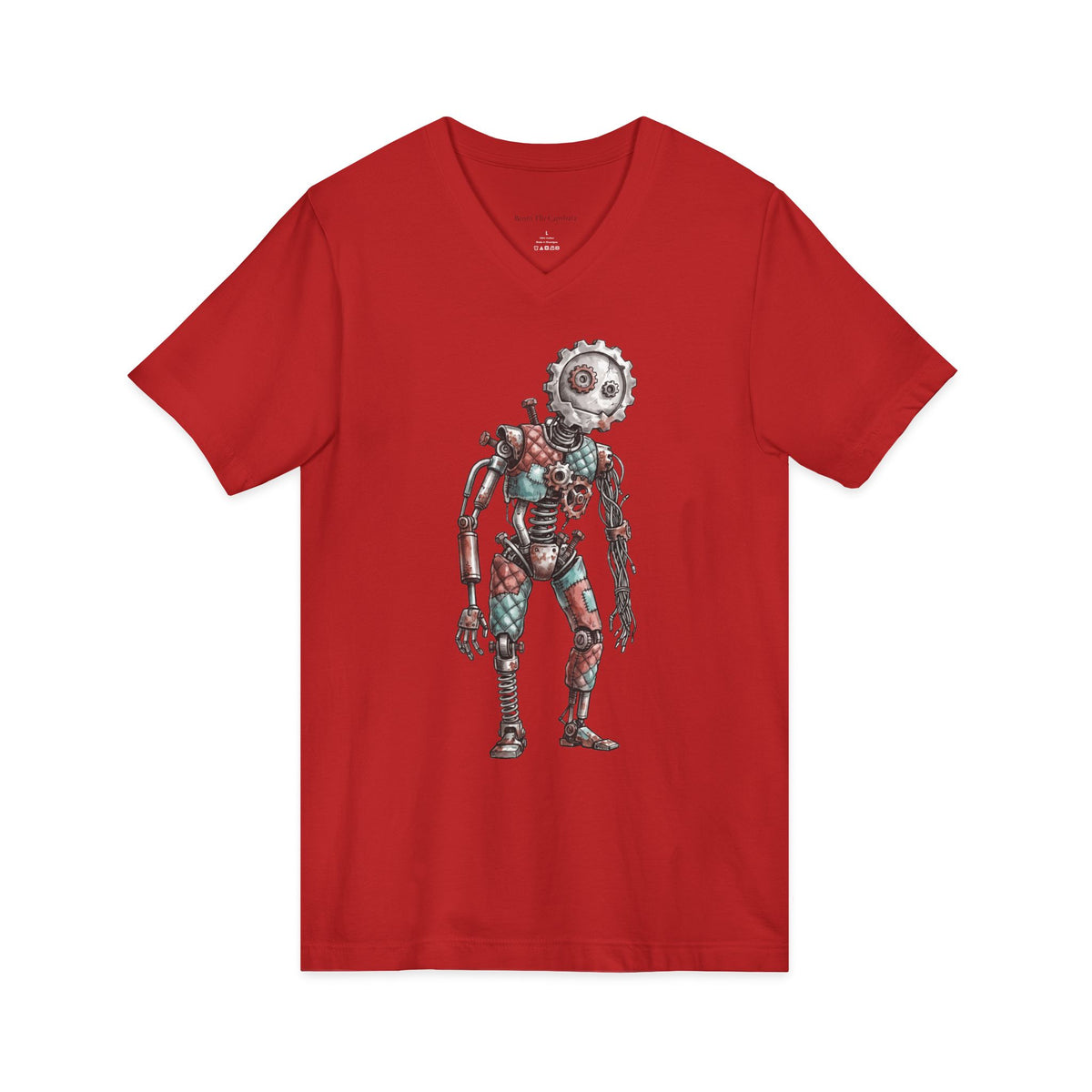 The Mended Machine V-Neck T-Shirt