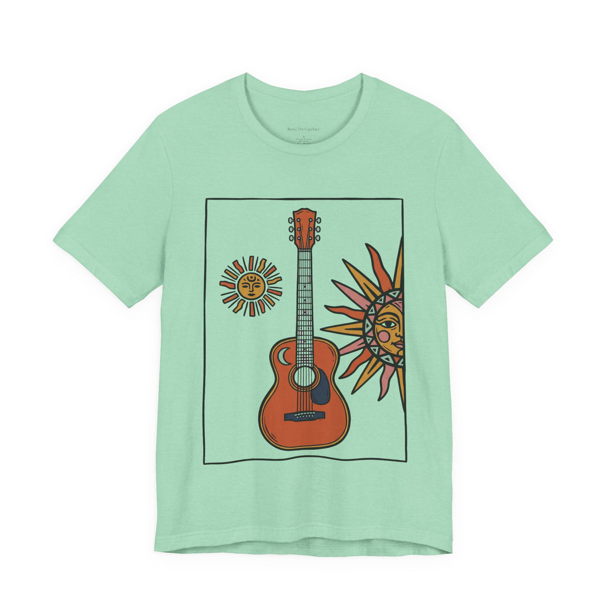 Solar Strings — Unisex Graphic Round Neck T-Shirt