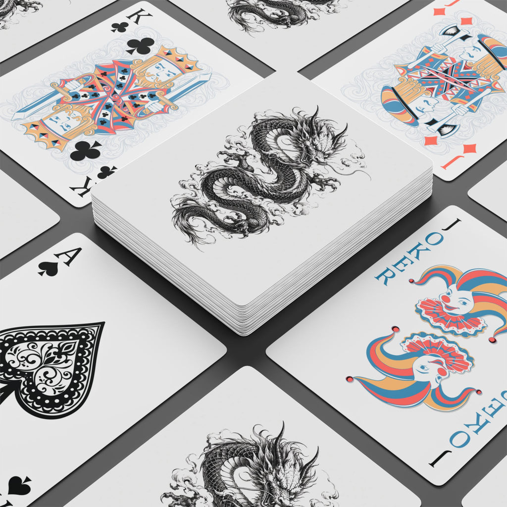 Traditional Dragon Poker Card Deck