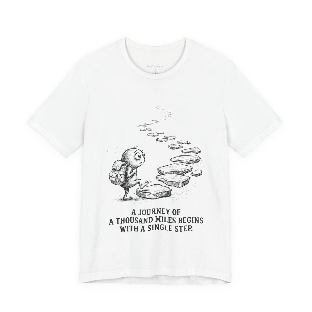 The First Step Round Neck T-Shirt
