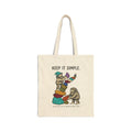 Keep it Simple Cotton Canvas Tote Bag