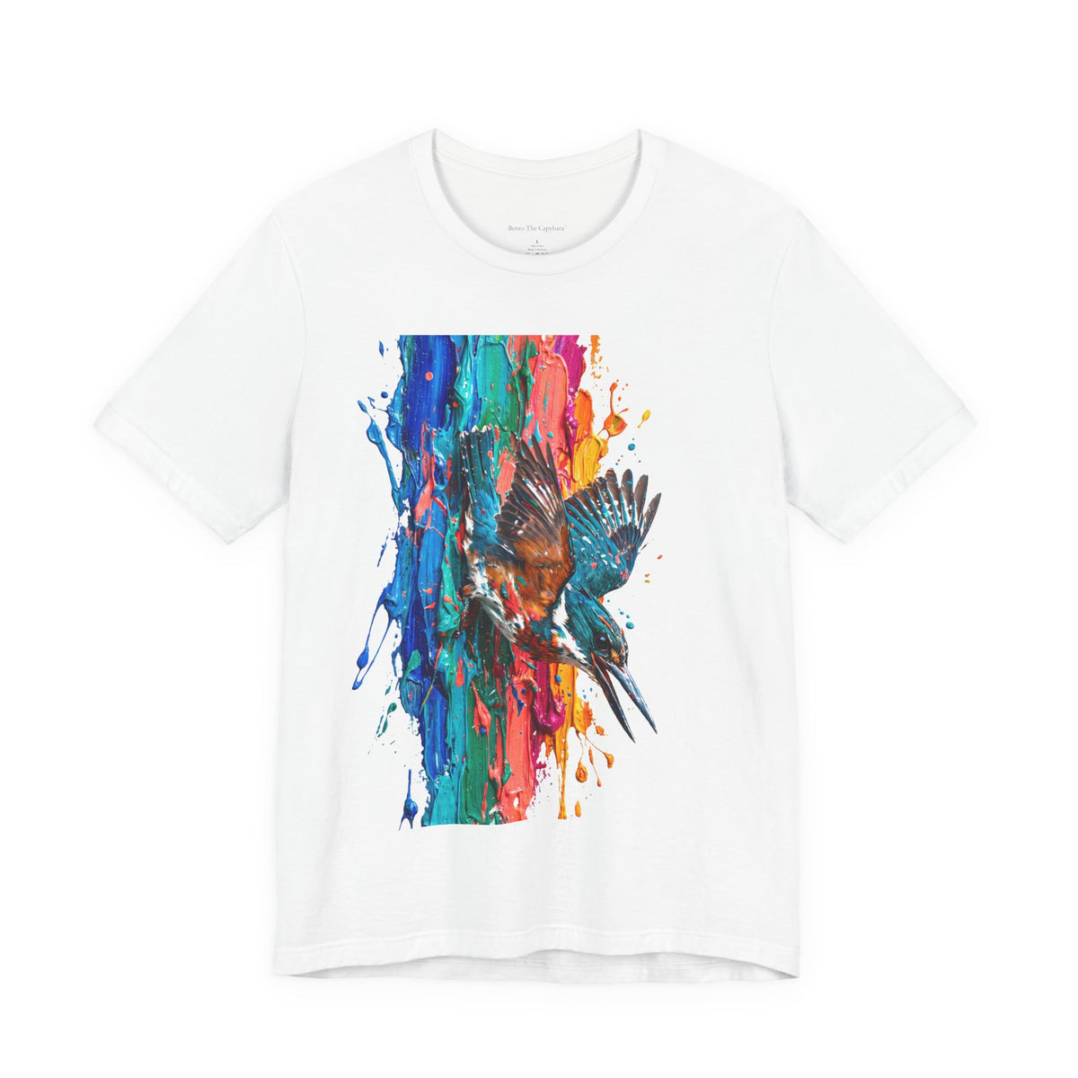Kingfisher Dive Round Neck T-Shirt