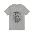 Take It Slow Let It Grow Unisex V-Neck T-Shirt