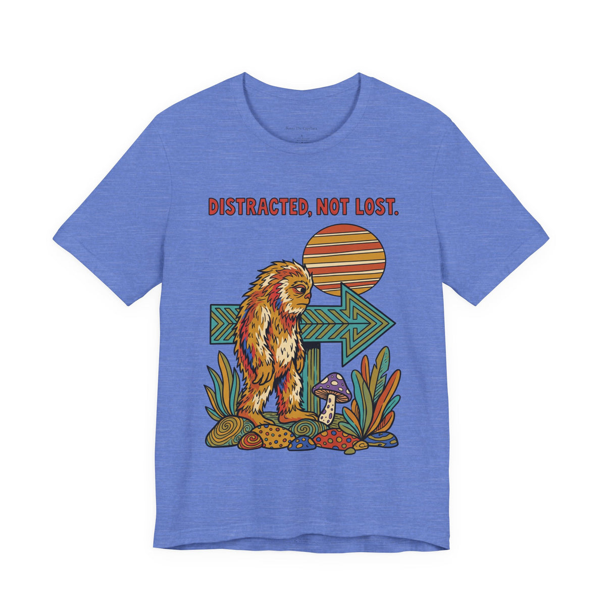 Distracted UNISEX Round Neck T-Shirt