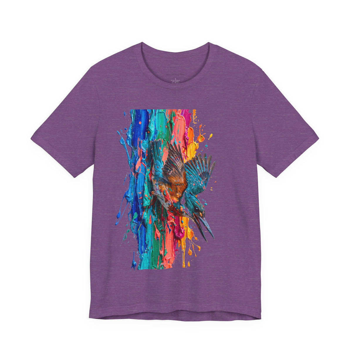 Kingfisher Dive Round Neck T-Shirt