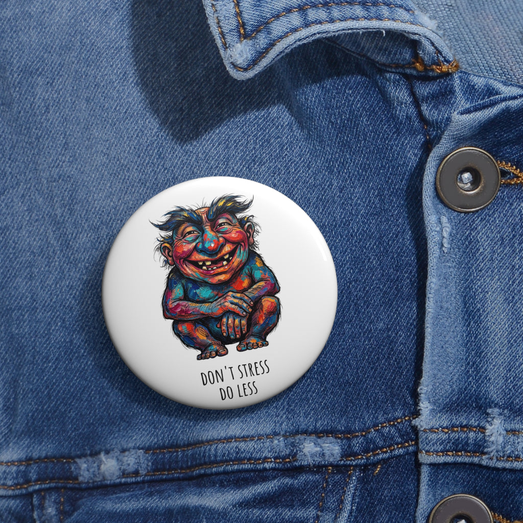 The Trickster 2.25" Pin Button