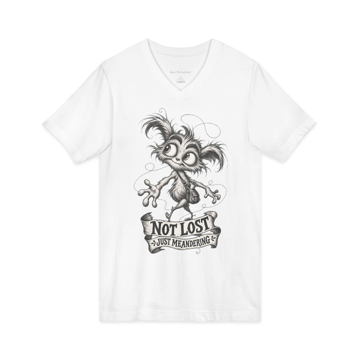 Just Meandering V-Neck T-Shirt