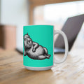 Bento The Capybara Turquoise 15oz Mug