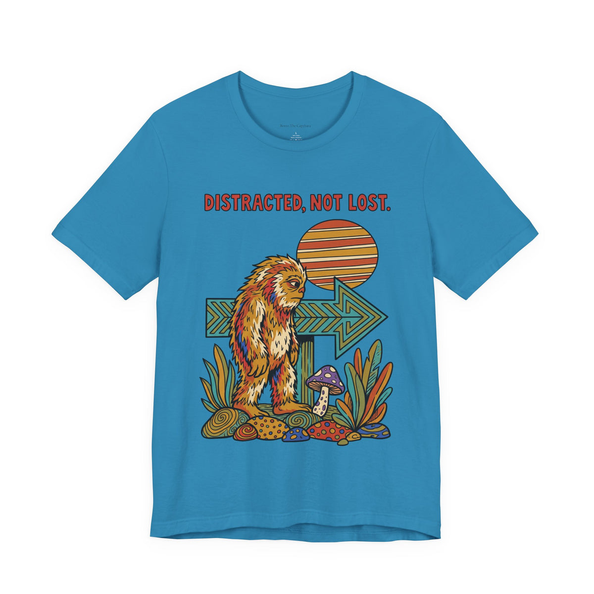 Distracted UNISEX Round Neck T-Shirt