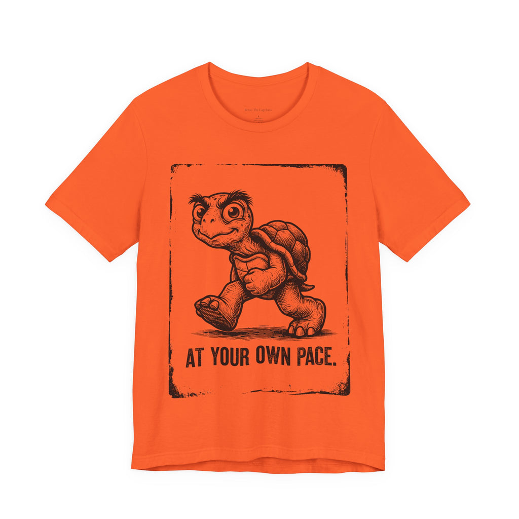Your Own Pace Round Neck T-Shirt