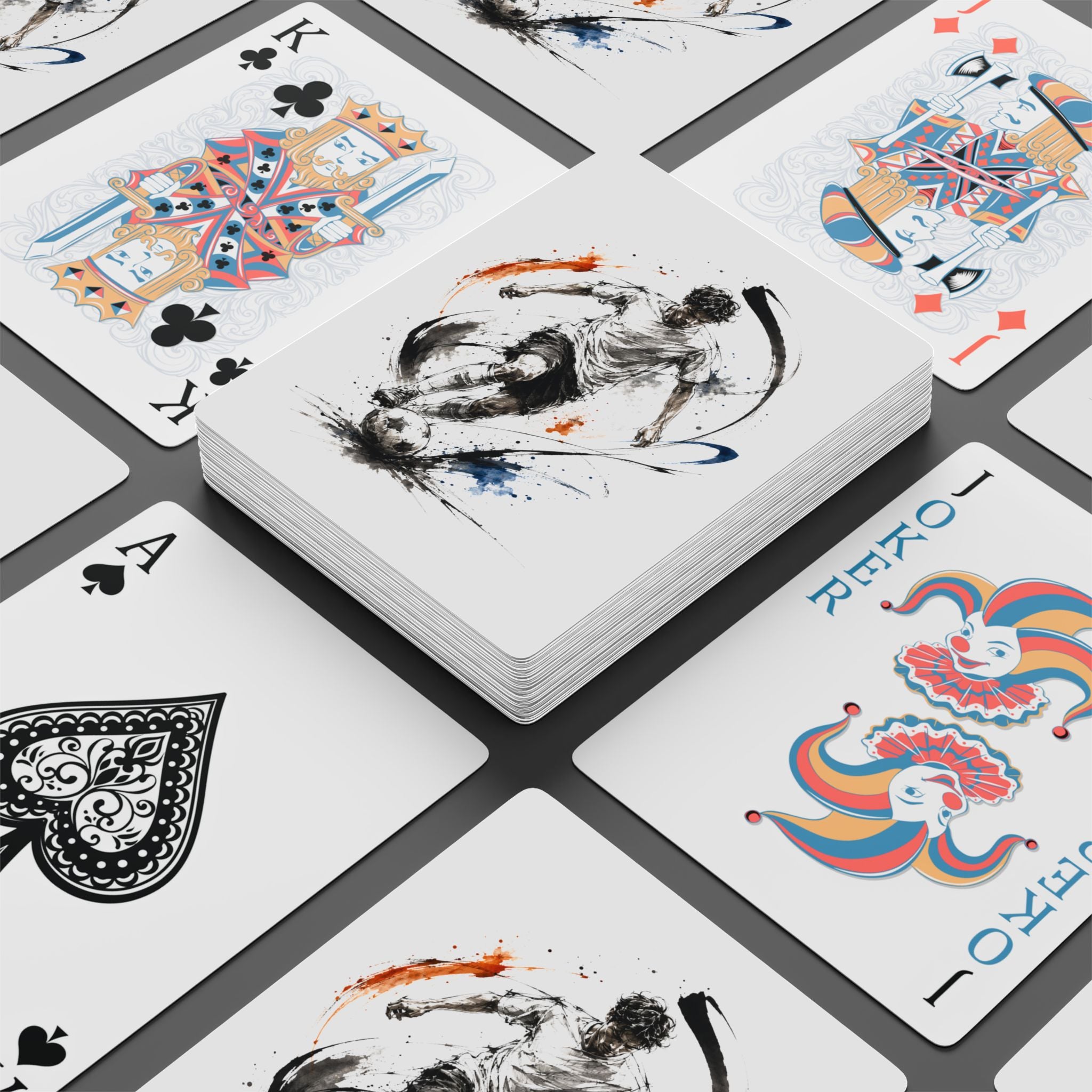 Kinetic Football Playing Cards – Premium Card Deck