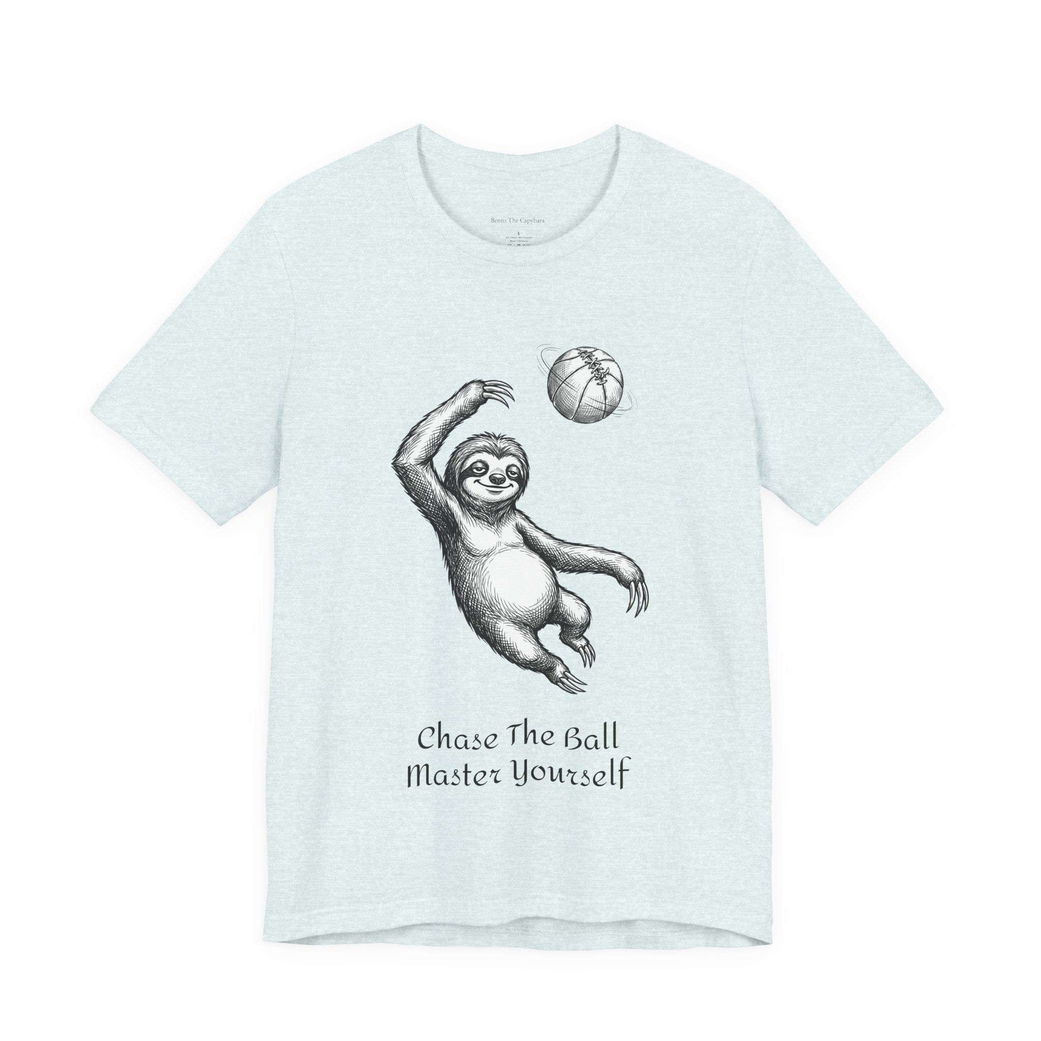 Chase The Ball. Master Yourself - Men's T Shirt