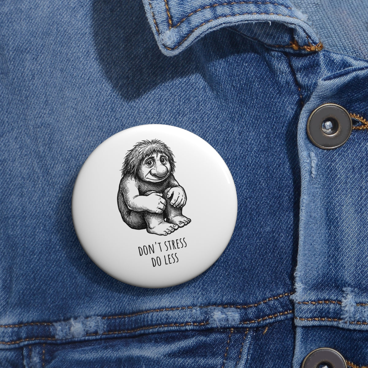 The Drifter 2.25" Pin Button