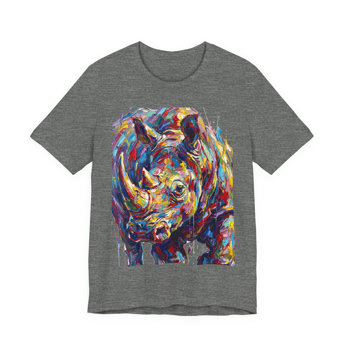 Rhinoceros in Motion - Unisex Tee