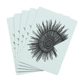 Spiral Shell Spirit Cards – Pale Mint Premium Playing Card Deck