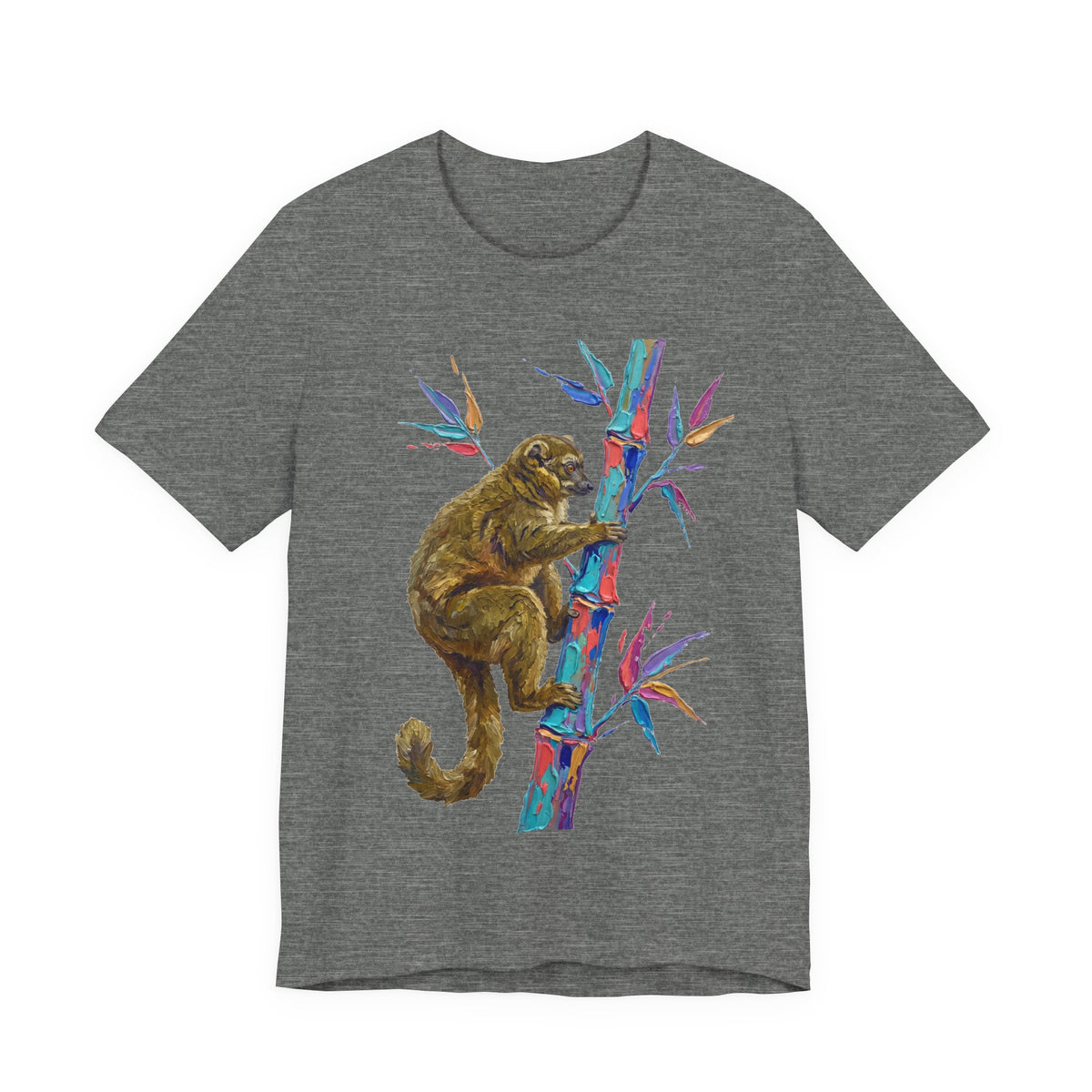 Bamboo Climber Round Neck T-Shirt