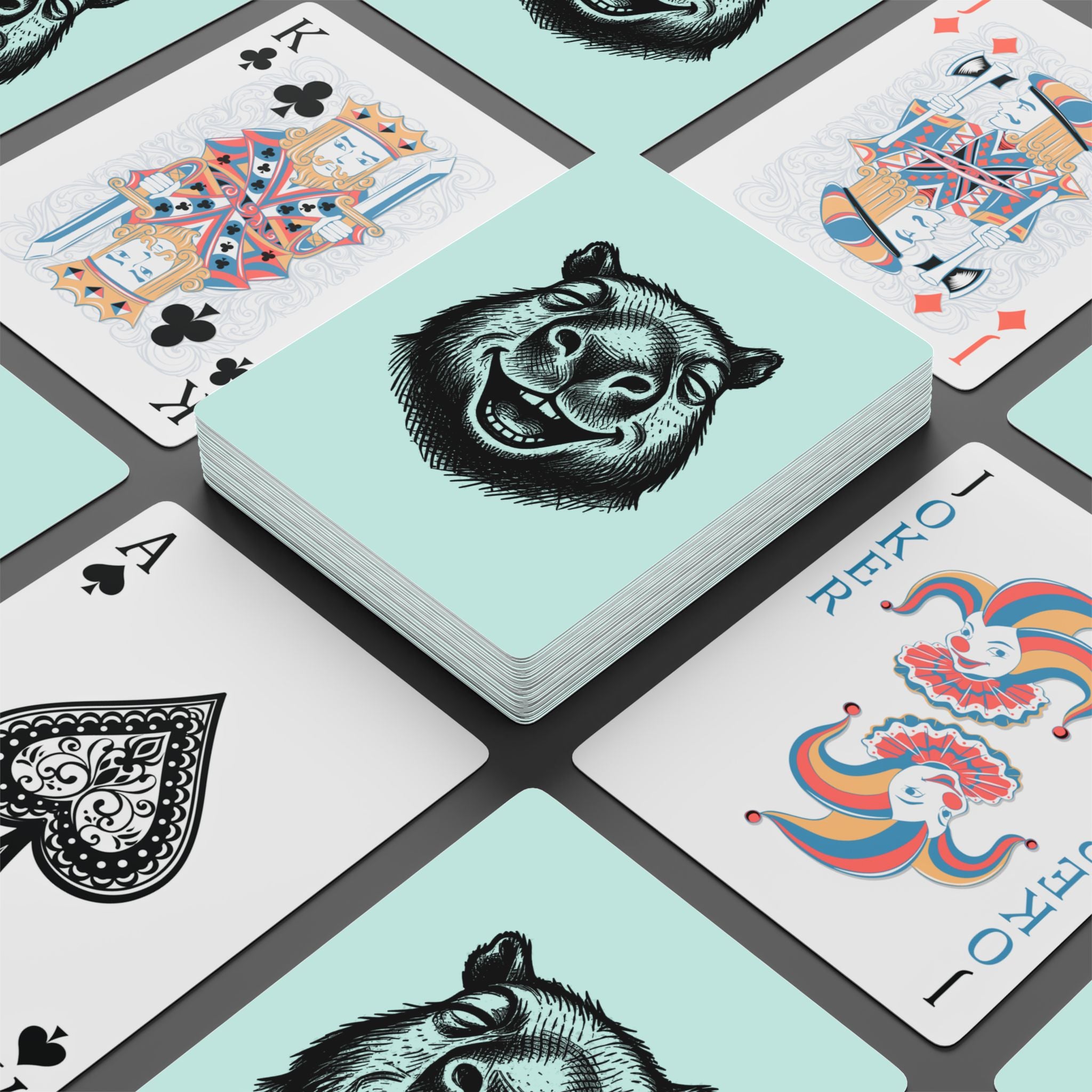 Bento The Capybara Happy Vibes – Premium Playing Card Deck