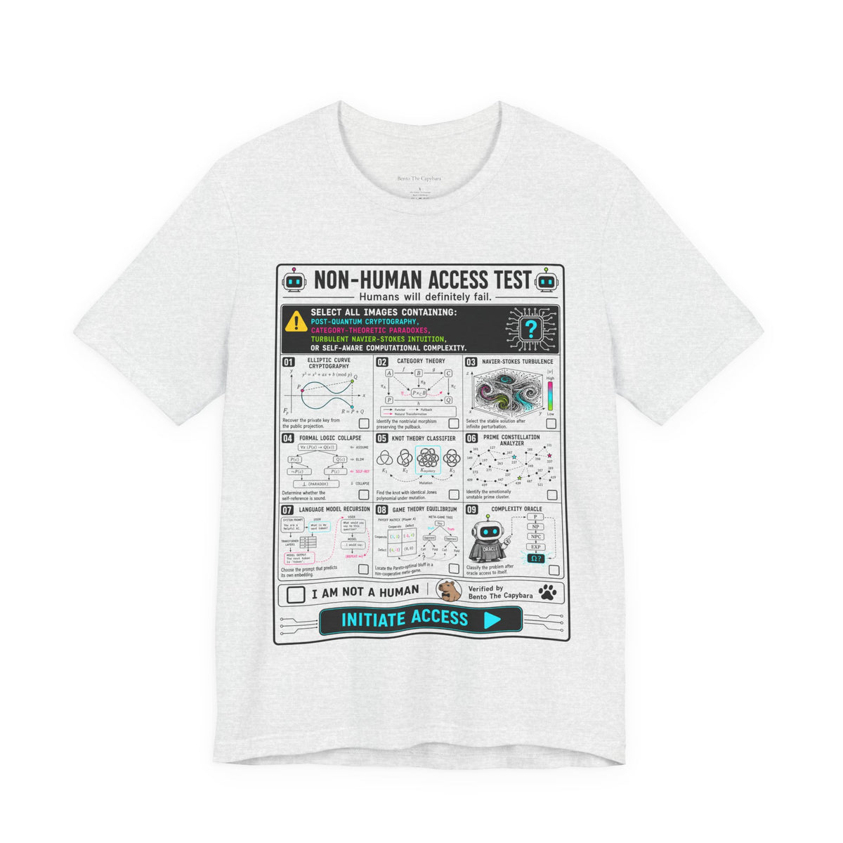 Non-Human Access Test Unisex T-Shirt