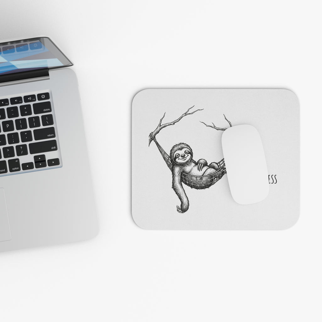 Don’t Stress, Do Less Sloth Mouse Pad