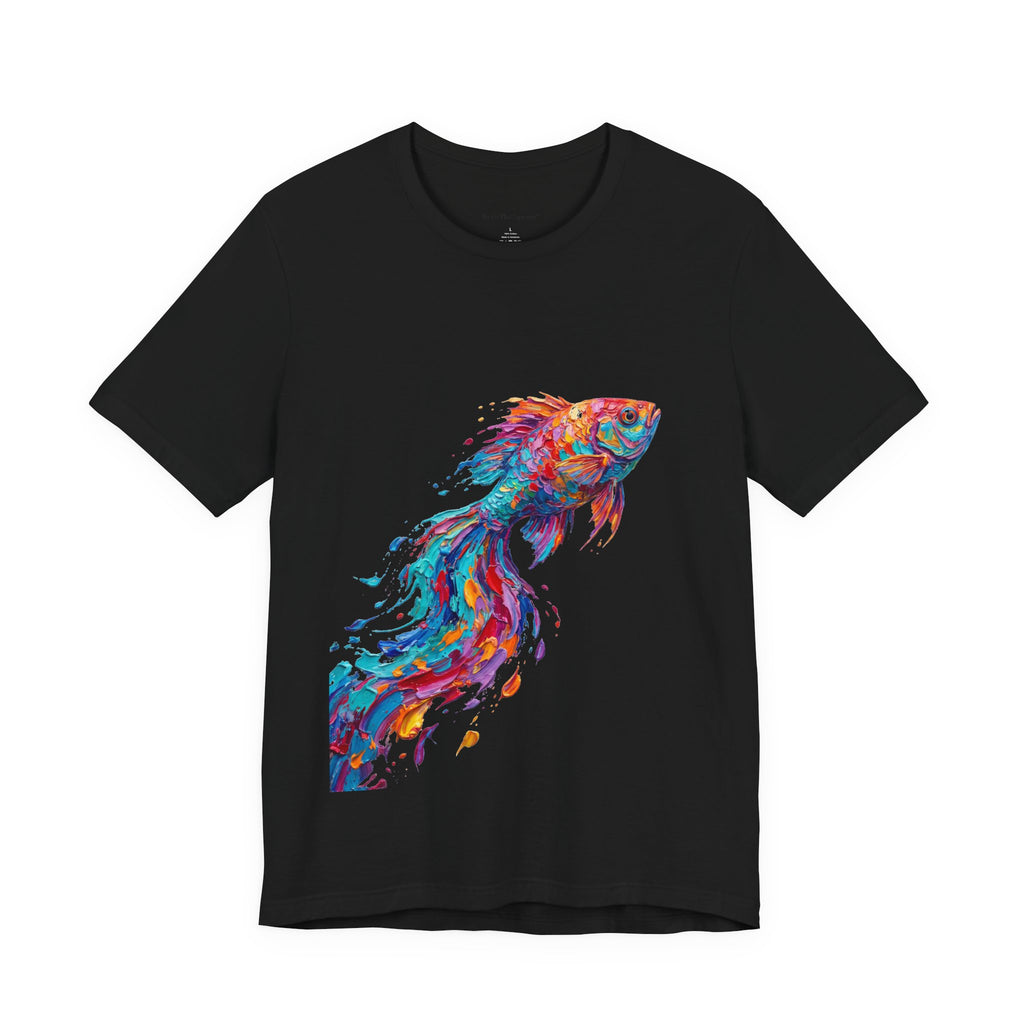 Betta in Motion Round Neck T-Shirt