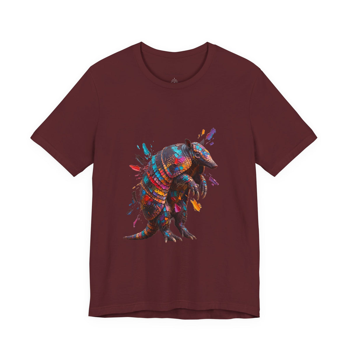 Armored in Color Round Neck T-Shirt