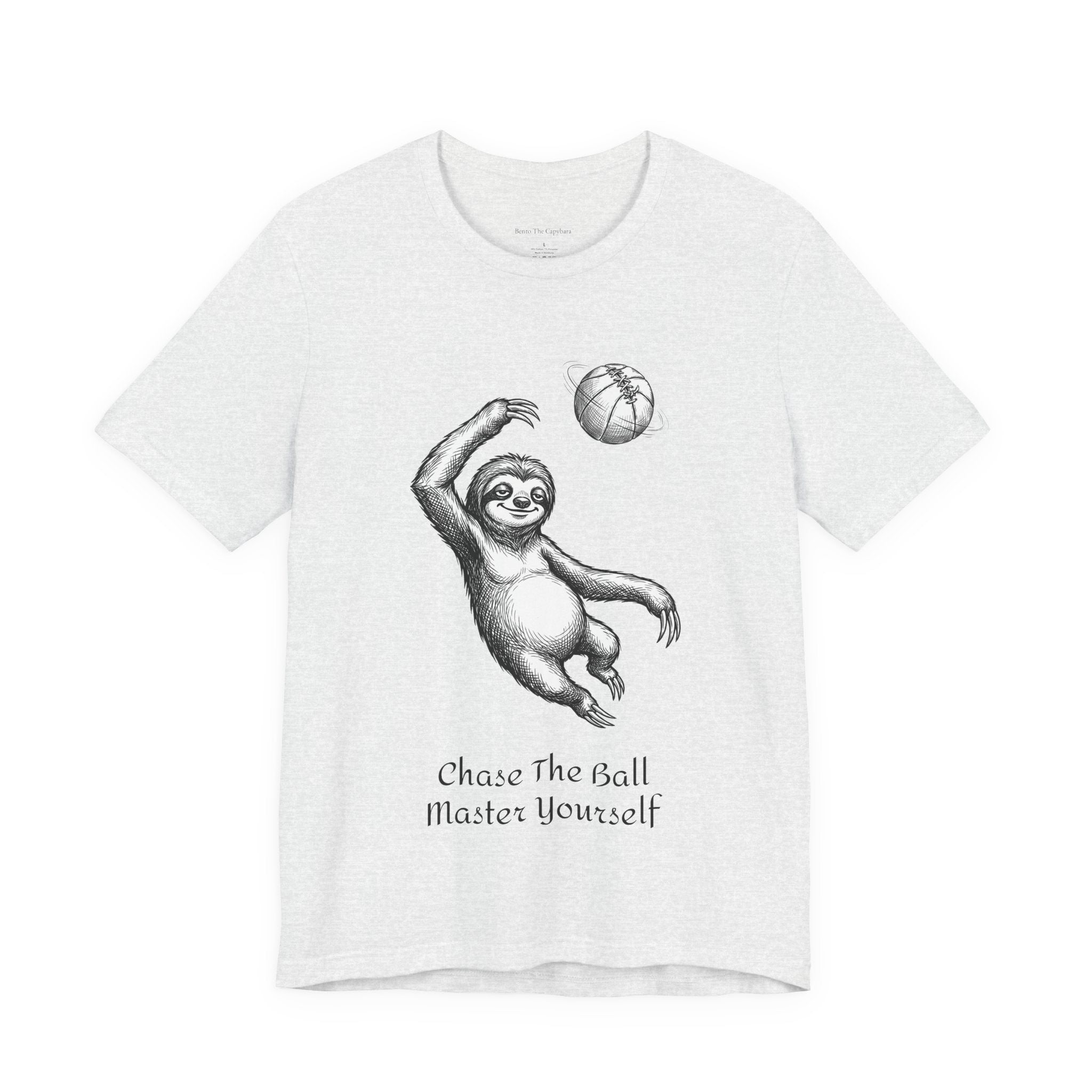 Chase The Ball. Master Yourself - Men's T Shirt