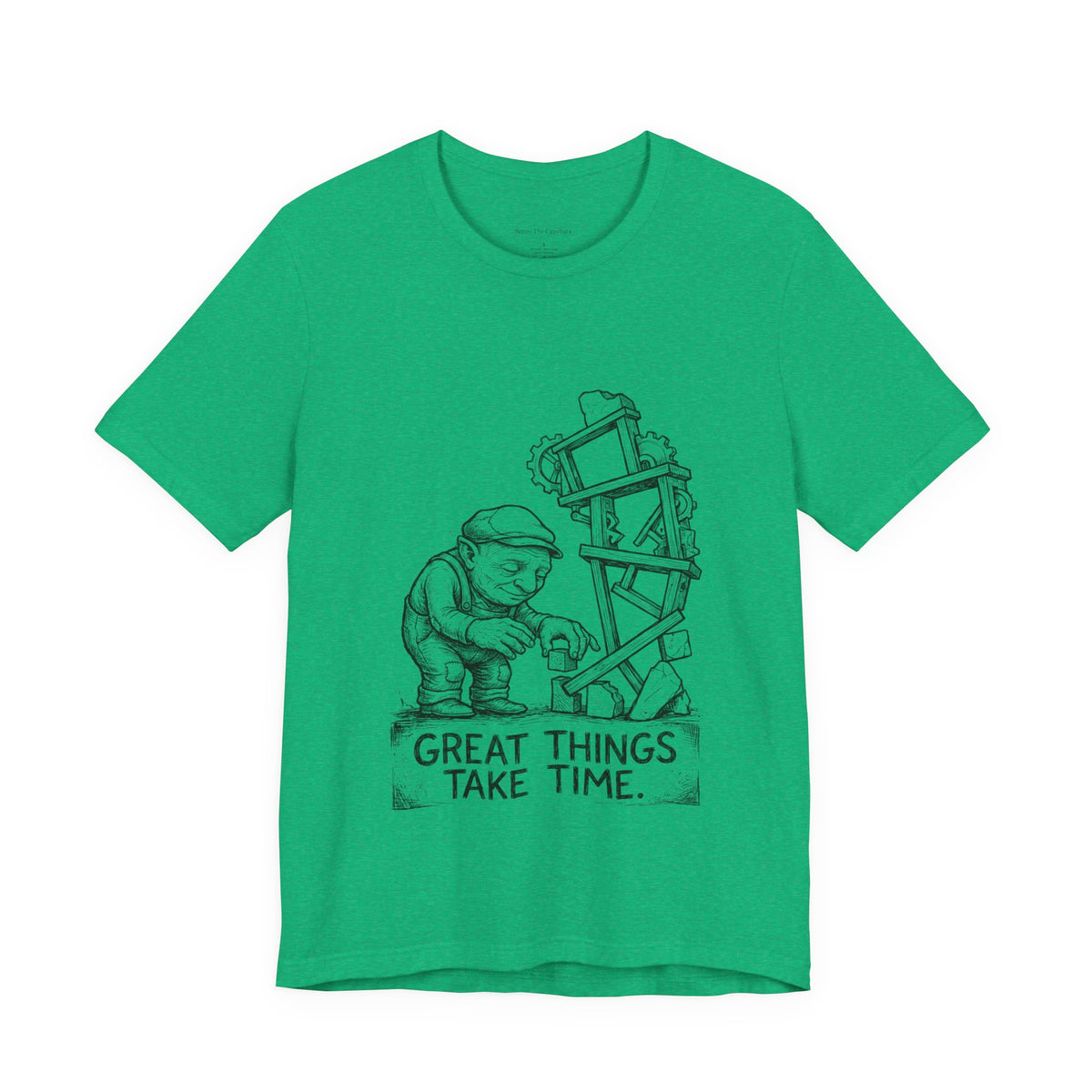 Built Slowly Round Neck T-Shirt