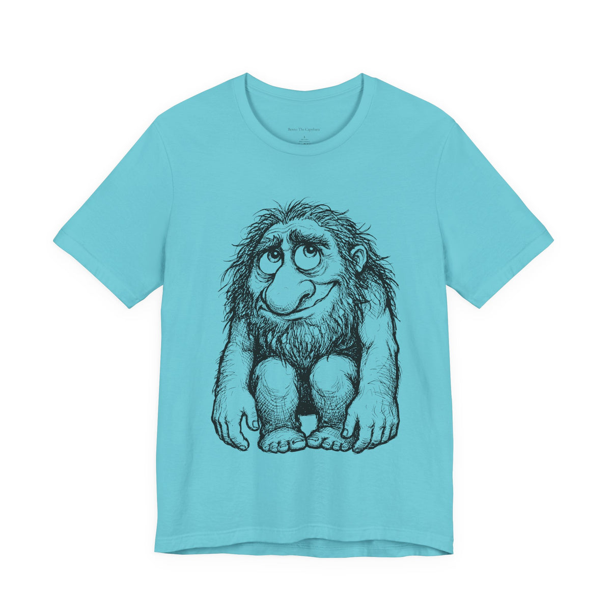 Hopeful Caveman - Unisex Graphic Round Neck T-Shirt
